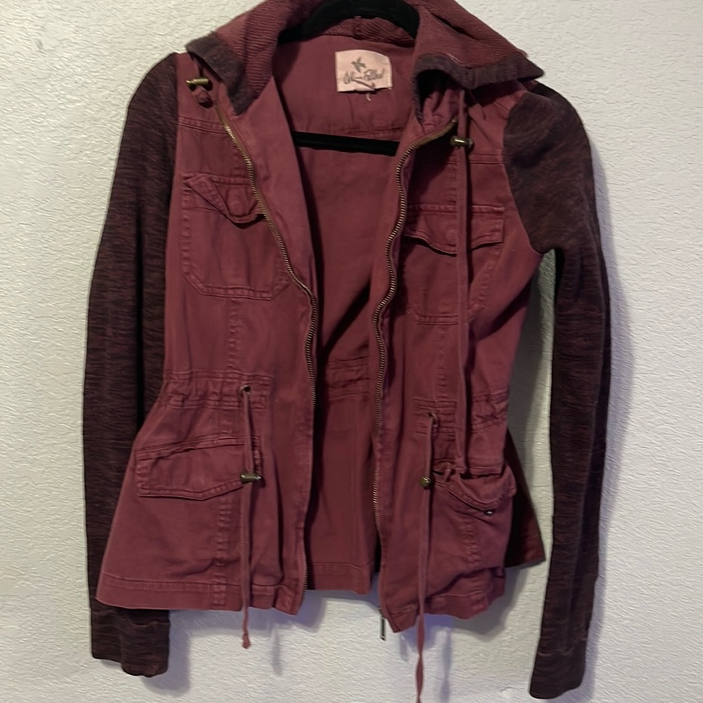 Cargo Jacket? Red maroon